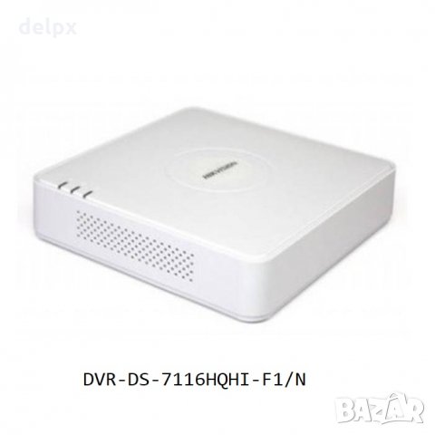 Записващо устройство DVR-DS-7116HQHI-F1/N за 16 камери 400/25 кадъра LAN