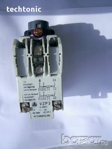 Реле METZENAUER & JUNG VZP 3 VDE 0660, Германия - ново, снимка 3 - Резервни части за машини - 12139368