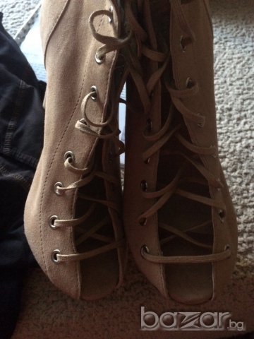 Кожени ботуши, снимка 4 - Дамски ботуши - 15931141