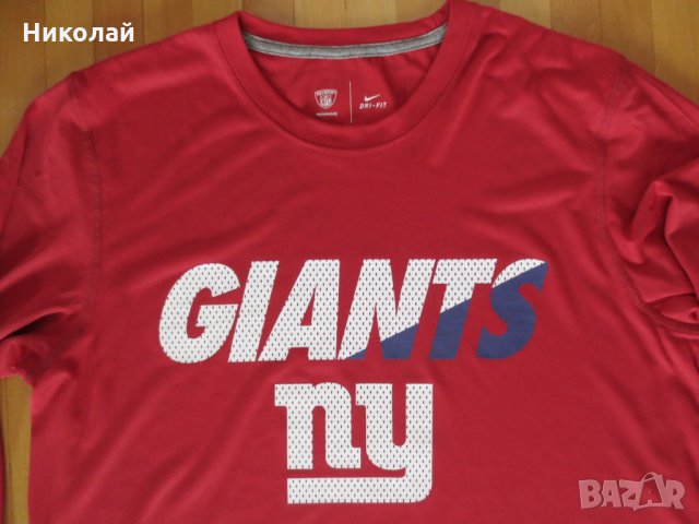 Nike New York Giants NFL Shirts , снимка 2 - Спортни дрехи, екипи - 22372310