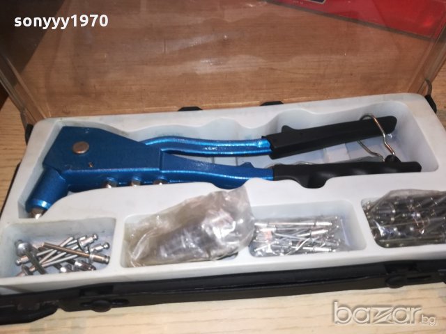 rodeo-комплект нитачка в куфар с нитове-внос германия, снимка 7 - Други инструменти - 20657953