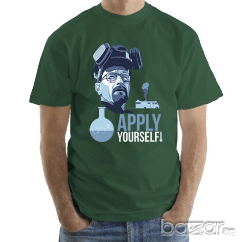 NEW! BREAKING BAD HEISENBERG мъжки тениски! Поръчай модел с твоя снимка!, снимка 4 - Тениски - 12614747