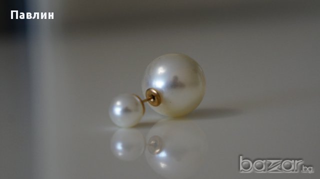 Дамски Обеци, реплика на Dior, снимка 5 - Обеци - 15441404