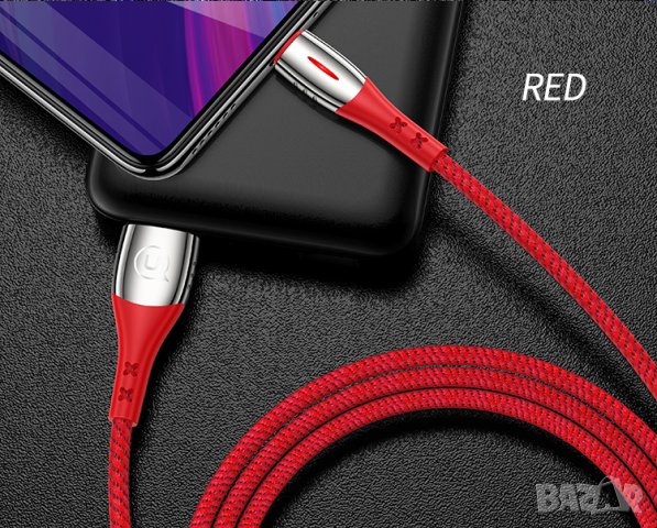 Micro USB кабел - USAMS US-SJ346 Smart Power-off U-Tone, снимка 5 - USB кабели - 26148757