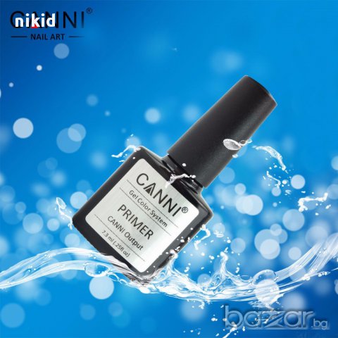 CANNI Primer обезмаслител  UV Gel за нокти маникюр, снимка 2 - Продукти за маникюр - 15731938