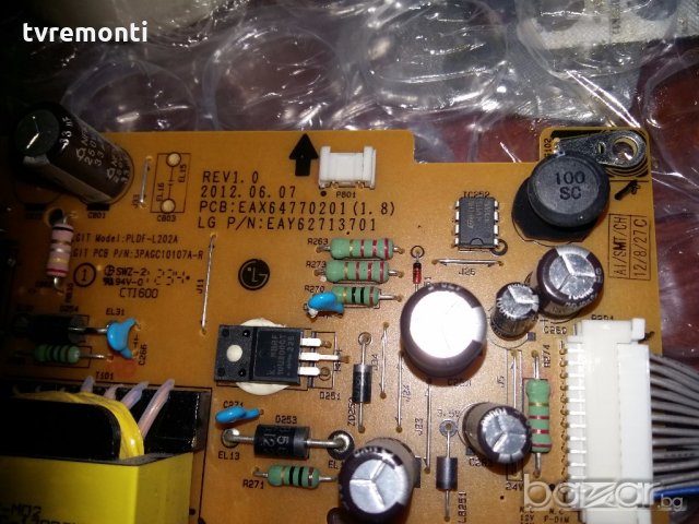 POWER SUPPLY EAY62713701 EAX64770201(1.8), снимка 3 - Части и Платки - 19680230