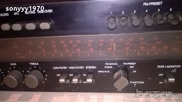 wega system 450-r10 sereo receiver-внос от англия, снимка 8 - Ресийвъри, усилватели, смесителни пултове - 19613347