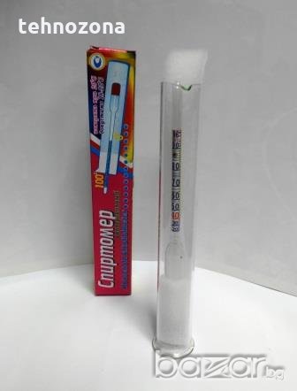 Универсален спиртомер със колба за битови цели