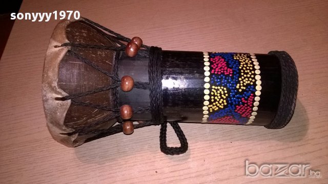 Автентична тарамбука-20х11см-внос швеицария, снимка 2 - Антикварни и старинни предмети - 16761905