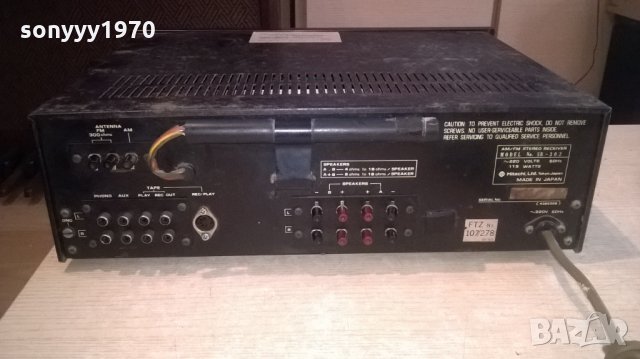 &hitachi-stereo receiver-made in japan, снимка 12 - Ресийвъри, усилватели, смесителни пултове - 22473129