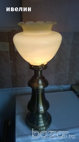 стара нощна лампа в ретро стил 2, снимка 5 - Настолни лампи - 12824901