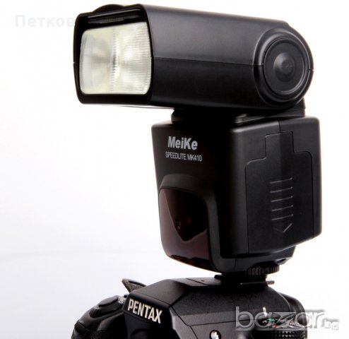 Светкавица Meike MK-410 за Nikon., снимка 1 - Светкавици, студийно осветление - 20062513