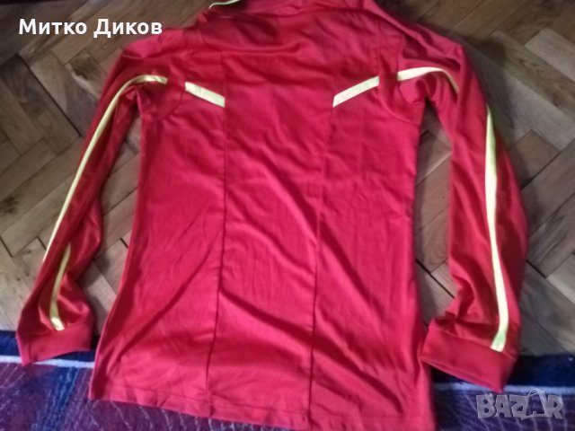 Адидас тениска с два джоба отпред-дълги ръкави-размер С, снимка 9 - Футбол - 23789239