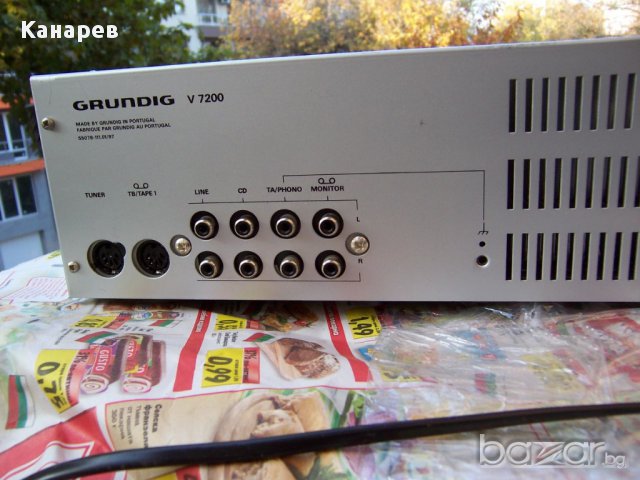   Grundig V 7200 High Fidelity , снимка 3 - Ресийвъри, усилватели, смесителни пултове - 12575111
