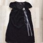 Къса черна рокля,р-р S, снимка 1 - Рокли - 23863052