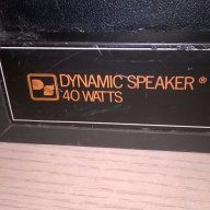dynamic speaker 2х40watts-3way-made in italy-внос швеицария , снимка 7 - Ресийвъри, усилватели, смесителни пултове - 18348253