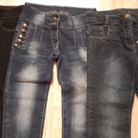 Намалени дънки за момиче - размер 134/140 , снимка 1 - Детски панталони и дънки - 22462122