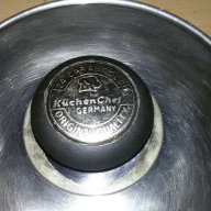 Продавам малка маркова немска тенджера, алпака, диаметър 18/9 см , снимка 3 - Съдове за готвене - 11533296