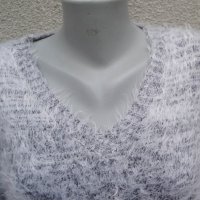 3XL Нов  пухкав пуловер Janina , снимка 2 - Блузи с дълъг ръкав и пуловери - 24150920