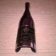 Champagne-inox-14x4x3см-внос швеицария, снимка 10 - Антикварни и старинни предмети - 16798112