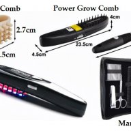 Лазерна четка за косопад Power Grow Comb - код 0286, снимка 9 - Аксесоари за коса - 13310677
