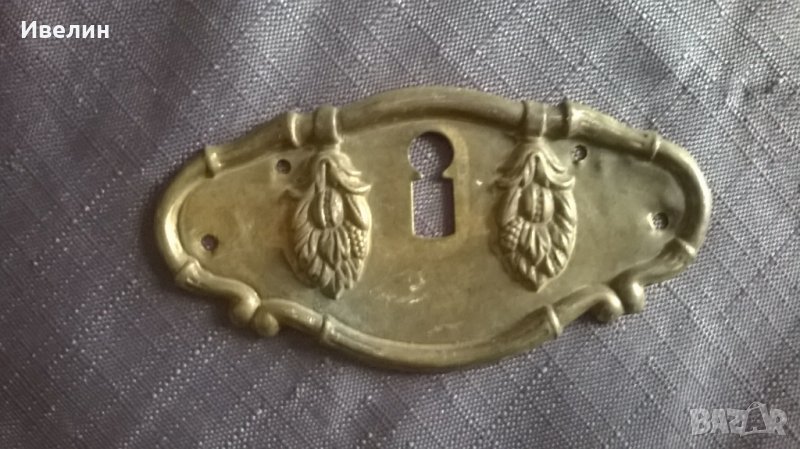 метална апликация арт деко, снимка 1