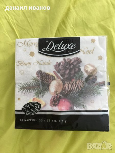 салфетки-3 пластови 30 броя, снимка 1