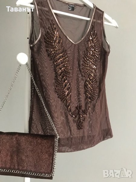 Ефектна чанта - клъч и стилен топ Phard, снимка 1