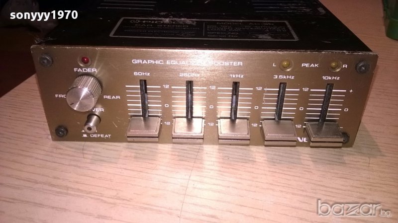 ?Pioneer ad-30 amplifier/equalizer-made in japan-внос швеицария, снимка 1