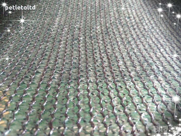 Защитна мрежа със степен на засенчване 70% , ширина 2 метра , топ 100 метра, снимка 1