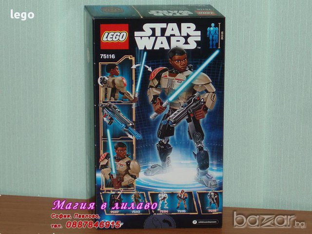 Продавам лего LEGO Star Wars 75116 - Фин, снимка 2 - Образователни игри - 14108473