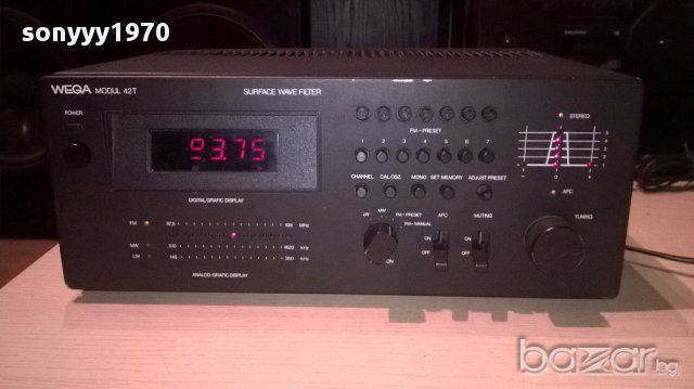 Wega modul 42t hifi tuner-west-germany-внос швеицария
