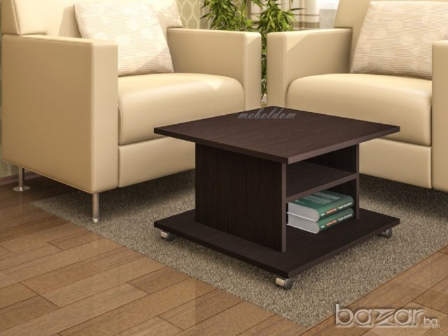 Холна маса 70/70/40см. с рафт(код-2375), снимка 2 - Маси - 20901628