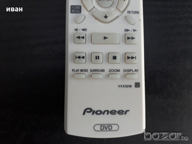 Pioneer VXX3218 - DVD дистанционно управление, снимка 4 - Ресийвъри, усилватели, смесителни пултове - 20343276