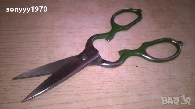 friodur inox germany-20x7см-стара profi ножица-внос франция, снимка 3 - Антикварни и старинни предмети - 26193637