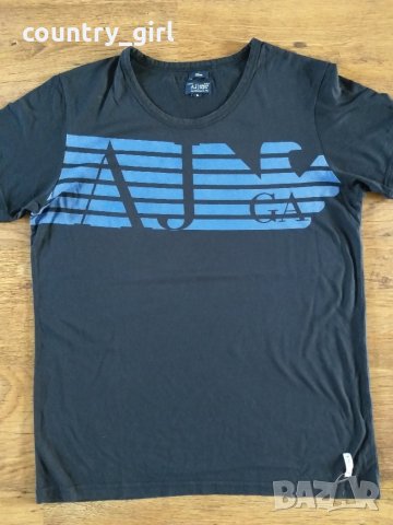 Armani Jeans  - страхотна мъжка тениска, снимка 3 - Тениски - 26019288