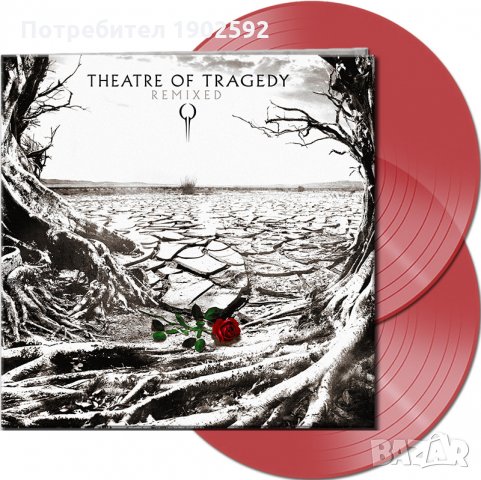 THEATRE OF TRAGEDY - Remixed - Ltd. Gatefold CLEAR RED 2-Vinyl 