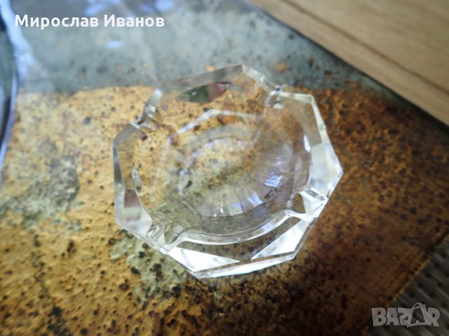 кристален пепелник , снимка 1