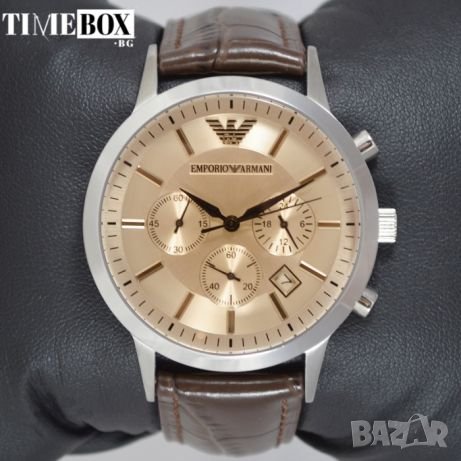 EMPORIO ARMANI Renato Chronograph AR2433. Нов мъжки часовник, снимка 10 - Мъжки - 24456369