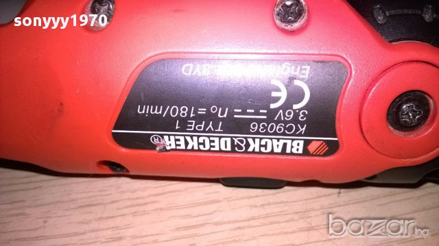 Black&decker-с акумулаторна батерия-внос швеицария, снимка 6 - Други инструменти - 13544287