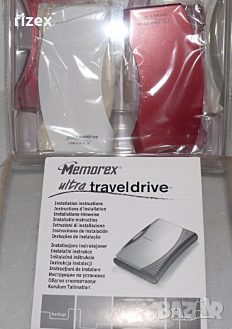 Memorex Ultra Travel Drive 2.5" USB2.0 Само кутията, снимка 5 - Външни хард дискове - 23330980