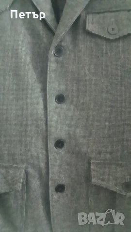 H & M мъжко сако пипит размер 48, снимка 3 - Сака - 23377328