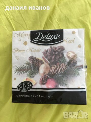 салфетки-3 пластови 30 броя, снимка 1