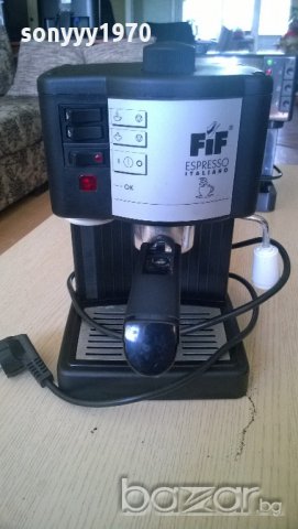 fif espresso italiano-кафемашина като нова-нов внос швеицария, снимка 3 - Кафемашини - 8539281