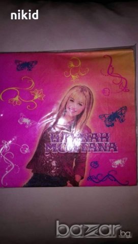 Хана Монтана Hannah Montana 10 парти салфетки за рожден ден