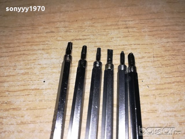 отвертка с 6х2 специфични накраиника-16см, снимка 12 - Отвертки - 20802263