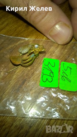 Стара брошка -148 бронз, снимка 3 - Колекции - 23970393