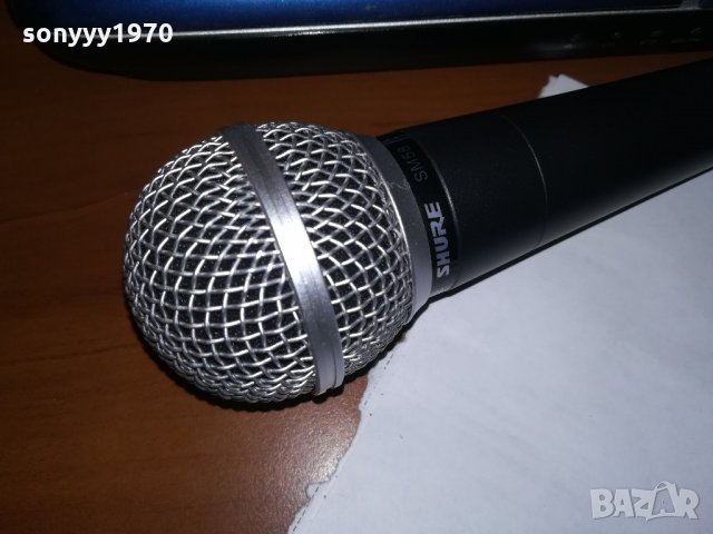 shure sm58-microphone-профи микрофон-внос SWISS, снимка 1 - Микрофони - 21653084