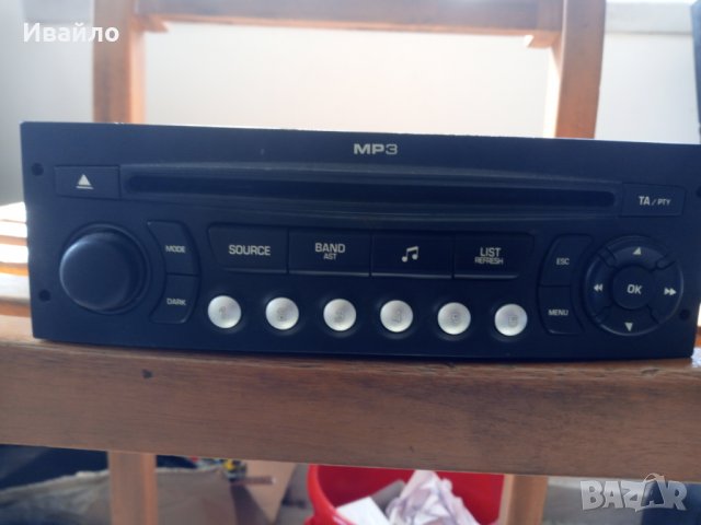Оригинално радио Peugeot Citroen RD4 MP3, снимка 1