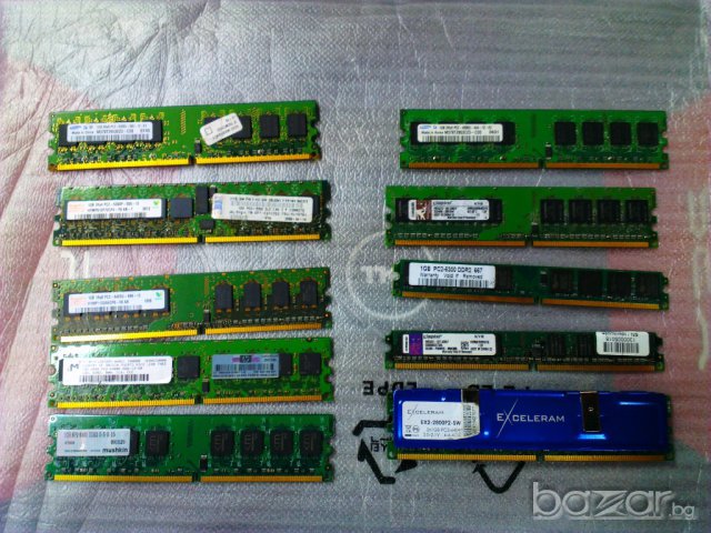 РАМ памет DDR, DDR2, DDR3 /RAM/